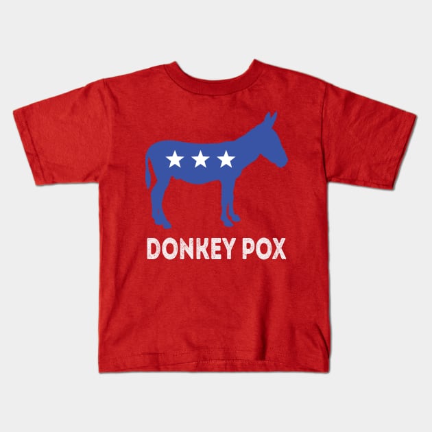 Donkey Pox Kids T-Shirt by Aratack Kinder